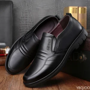 2025 Large Size Fashionable Men's Office Formal Shoes Low Cut Daily Comfortable Round Toe Multifunctional Men's Wedding Shoes