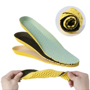 1Pair Soft Shoe Insoles Honeycomb Breathable Sole Memory Foam Insoles for Sneakers Elastic Shoes Pad Cushion Foot Insert